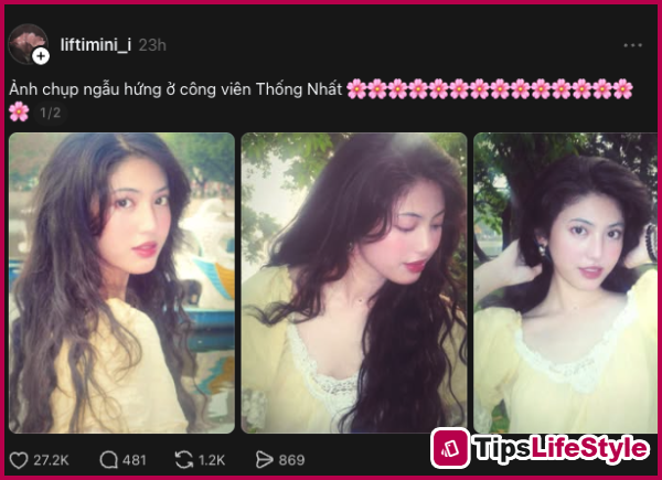 images 4 of Over 27,000 people liked the candid photo taken at Thong Nhat Park.