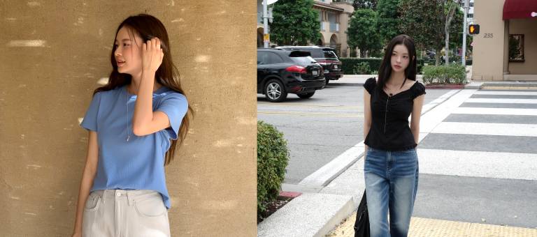 2 types of jeans that will help you look stylish all summer long.