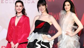 Anne Hathaway is so busy she can barely breathe, constantly changing her style and leaving fans dizzy.