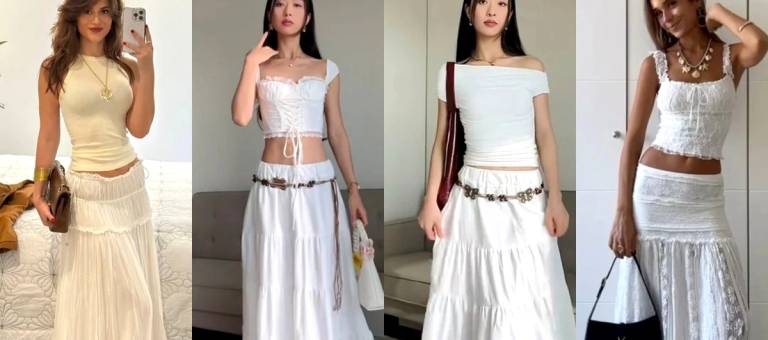 A white linen dress is the 'national dress' of summer 2026; no matter how you wear it, it exudes a sophisticated and elegant vibe.