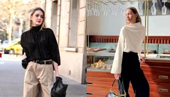 'Wearing shirts inside out' – a fresh trend that will make office style in 2026 stand out.