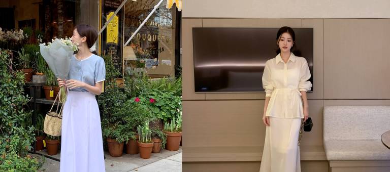Summer shift skirts: 4 simple yet stylish and trendy outfit ideas.