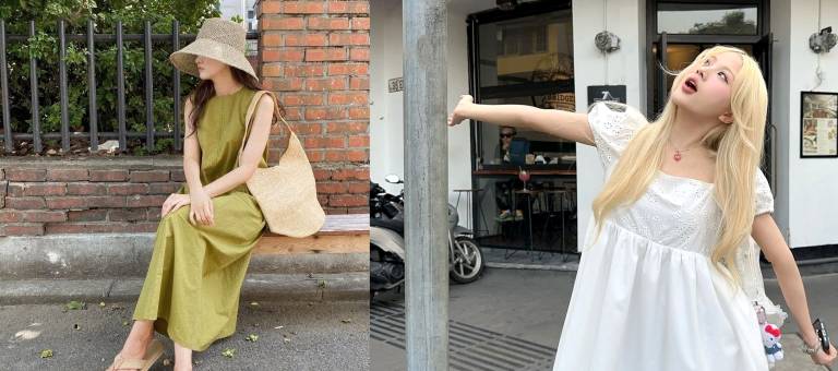4 types of lightweight summer dresses that look amazing in photos.