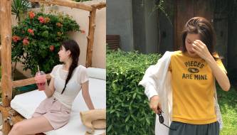 4 ways to style a t-shirt while traveling, simple yet stylish and attractive.
