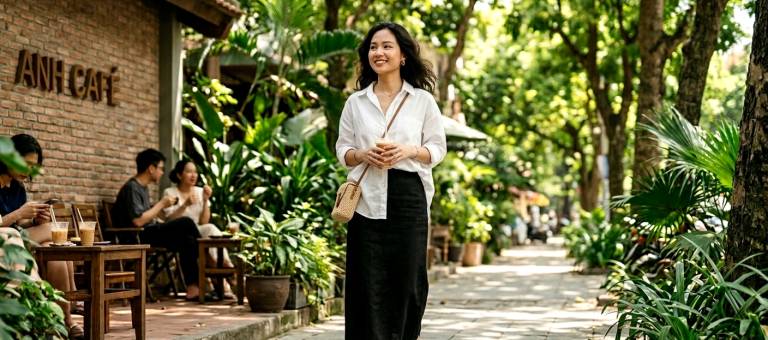 4 ways to style a shift skirt in summer: Simple yet surprisingly chic.