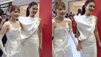 Nha Phuong 'clashes' with visual queen Kim Tuyen, her gaunt face being compared to Ariana Grande.