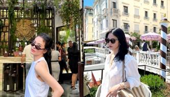 Learn how to create a minimalist yet captivating travel outfit like Song Hye Kyo.
