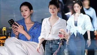 Zhao Lusi isn't tall, but she looks beautiful in anything she wears; even basic shirts are selling out fast because of her.