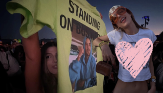 Over 50,000 people liked the post of a mysterious girl standing in the middle of Coachella who called herself 'Mrs. Bieber'.