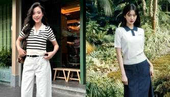This 'middle ground' style, between a t-shirt and a shirt, offers an elegant yet comfortable look.