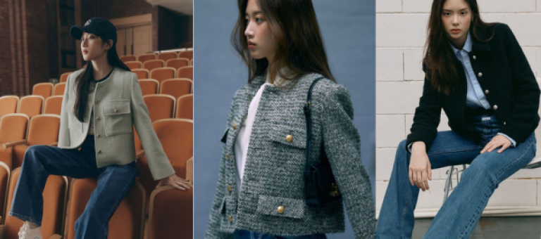 This jacket style is elegant, sophisticated, and never goes out of fashion; it looks great in any season.