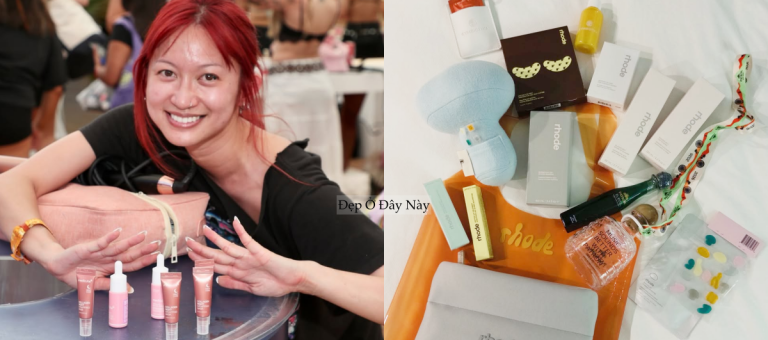 Be dazzled by the abundance of free cosmetics given away at Coachella.