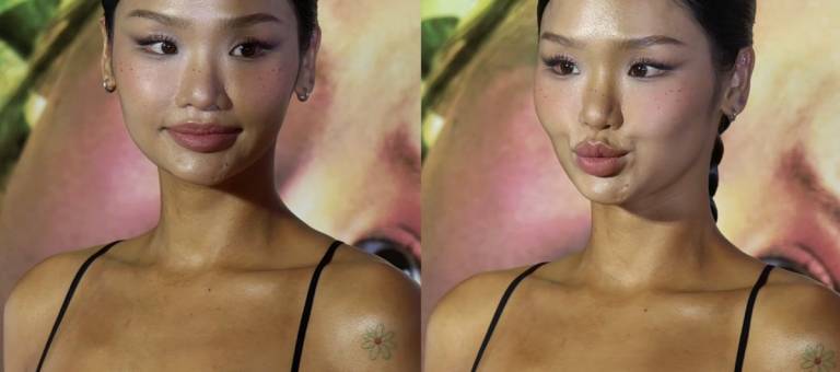 Miu Le and her trendy tan skin tone are creating a beauty craze in 2026.
