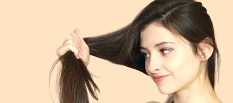 Thinning hair revealing the scalp at age 40+: 5 simple ways to restore and thicken hair naturally.