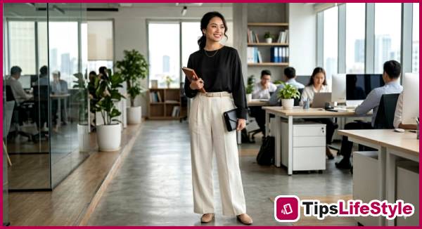 images 2 of Black blouse: A 'small but mighty' item that helps you dress stylishly every day without repetition.