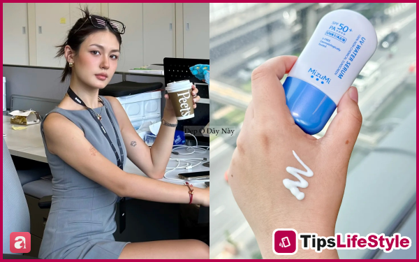 images 1 of 5 blue light-blocking sunscreens suitable for women who frequently use computers and phones.