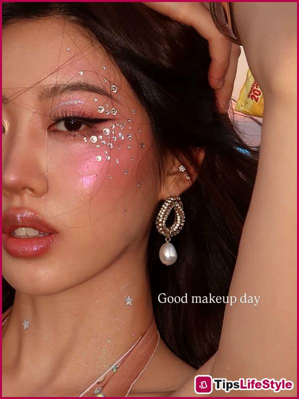 images 3 of Coachella girl causes a sensation with her gorgeous outfit and stunning makeup that's impossible to ignore.