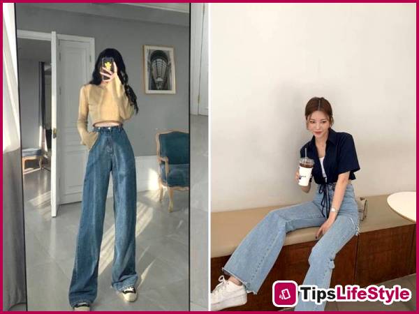 images 2 of Crop top and wide-leg pants combo: the simplest yet most effective figure-flattering formula for summer.