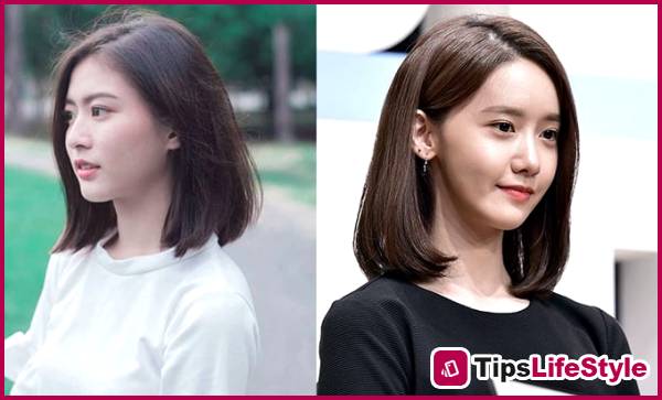 images 3 of Curled-under hair makes the face look slimmer and noticeably enhances one's beauty.