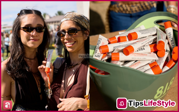 images 4 of Be dazzled by the abundance of free cosmetics given away at Coachella.