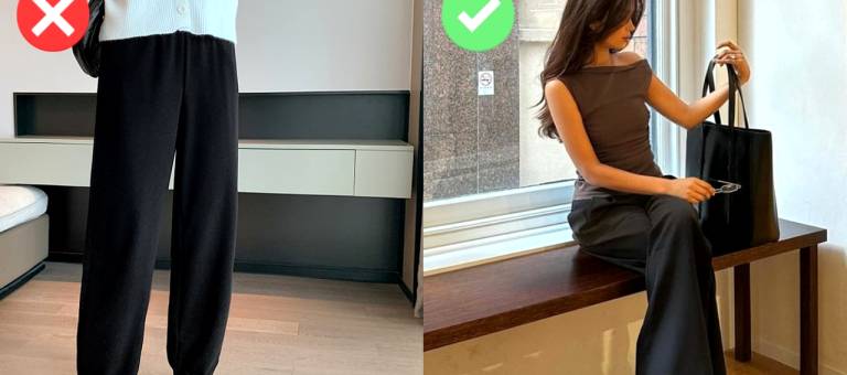 4 types of black pants to avoid if you don't want to ruin your style.