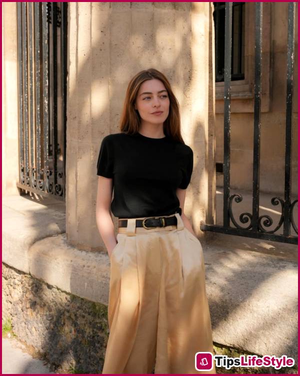 images 3 of 4 familiar types of pants that are always present in the summer wardrobes of French ladies.