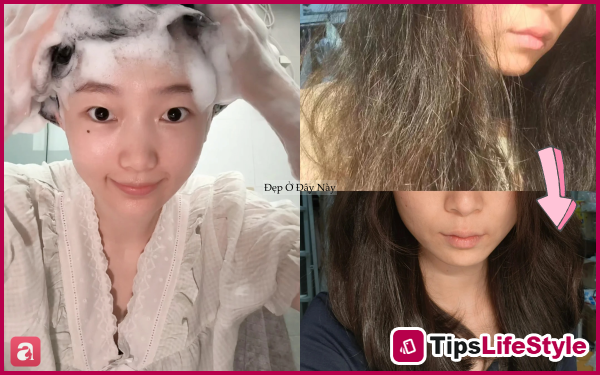 images 1 of I didn't change my shampoo, I just changed how I washed my hair, and my hair is completely different now.