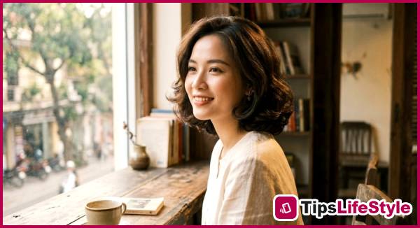 images 1 of 5 hairstyles that don't require bangs but still make your face look surprisingly slimmer.