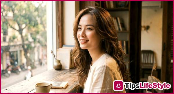 images 2 of 5 hairstyles that don't require bangs but still make your face look surprisingly slimmer.