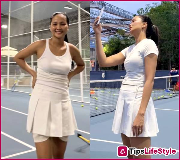 images 2 of H'Hen Niê looks different on the tennis court; netizens comment: Her beauty is completely gone!