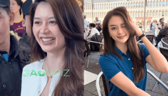 Thieu Bao Trang's unedited photo reveals she looks different from her photos.