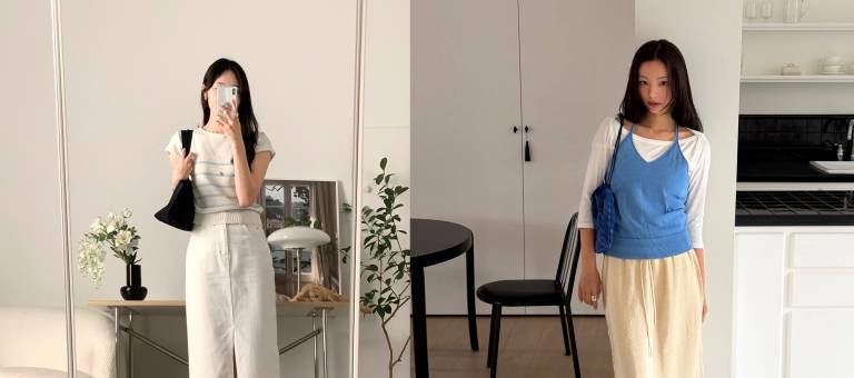 4 ways to style bright-colored skirts to elevate your summer look.
