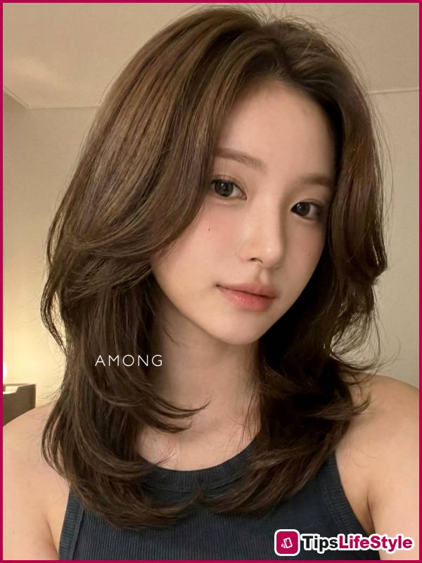 images 9 of 5 lightweight, shoulder-length hairstyles for those tired of long hair but hesitant to cut it short.