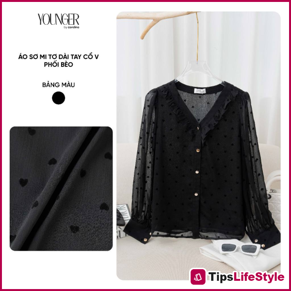 images 7 of Look stylish all week with just one black blouse: Perfect for work or a casual stroll.