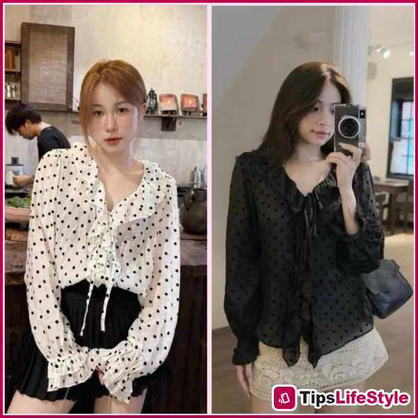 images 8 of Look stylish all week with just one black blouse: Perfect for work or a casual stroll.