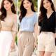 5 types of summer tops that cleverly conceal upper arms, making you look much slimmer.