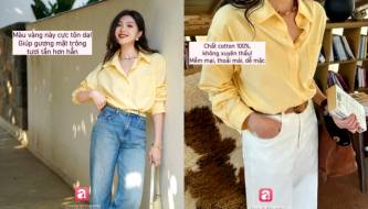 I used to dismiss yellow as 'tacky,' until I wore this shirt and was constantly asked to buy it.