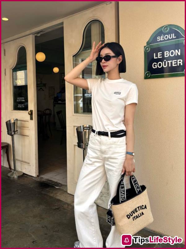 images 4 of 4 minimalist summer outfit formulas to keep you looking elegant and comfortable.