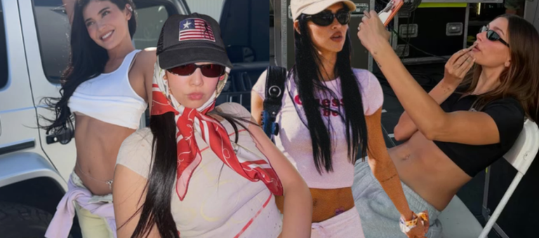 Minimalist fashion trends at Coachella 2026: Simple yet striking.