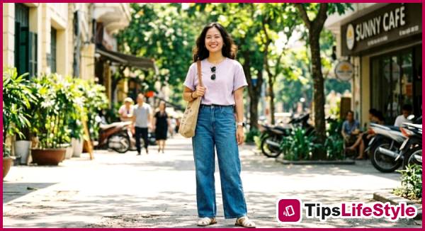 images 2 of No need for complicated mixing: A t-shirt and jeans can still make you look youthful and stand out.