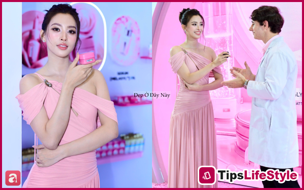 images 2 of Ngoc Trinh and Tieu Vy compete in a fashion showdown, with neither side winning when wearing the same outfit.