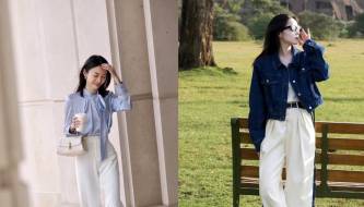 4 ways to style white pants to create a more youthful and elegant look than jeans.