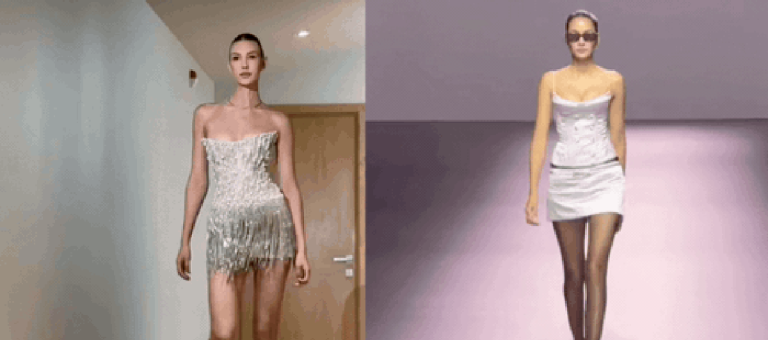 Hoang Thuy's rival at the Victoria's Secret casting: A sculpted body, a walk that captivates millions.