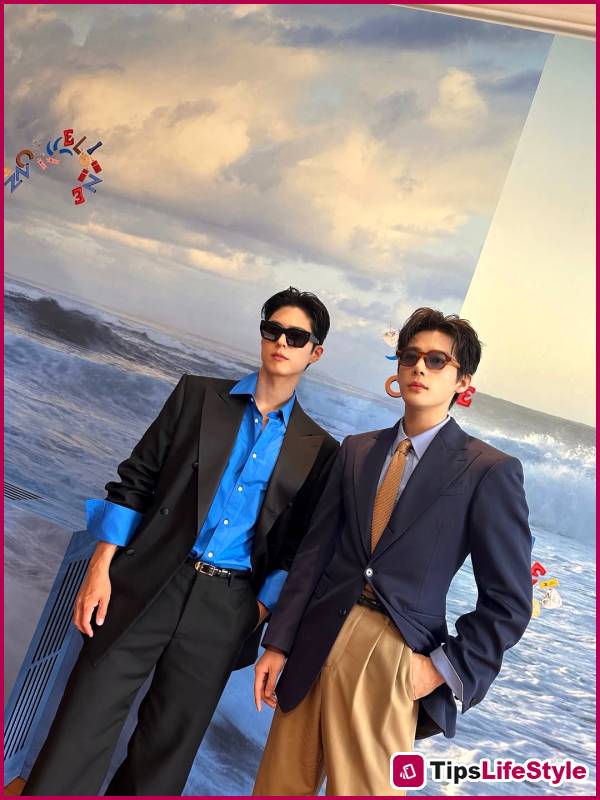images 5 of Park Bo Gum was overshadowed by a handsome Chinese man at the Celine event.