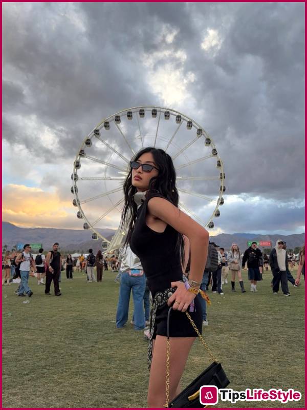 images 5 of A photo of a pretty girl in simple clothes posing on the grass received over 50,000 likes; her profile is even more amazing.