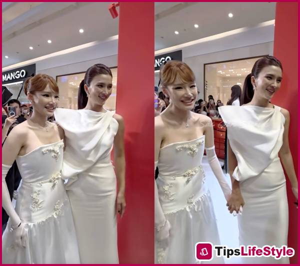 images 1 of Nha Phuong 'clashes' with visual queen Kim Tuyen, her gaunt face being compared to Ariana Grande.