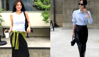 Even the simplest black skirt can look chic and sophisticated when paired with these four types of tops.