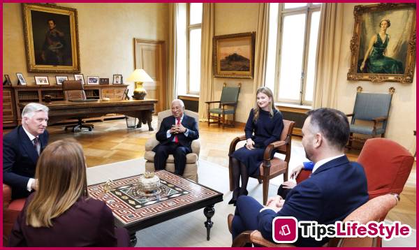 images 3 of Princess Elisabeth of Belgium practices being Queen amidst political challenges.