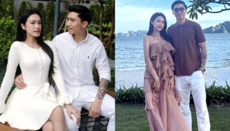 Without saying many sweet words, Doan Van Hau shows his affection for his wife in this way: Just look at their outfits and you'll understand!