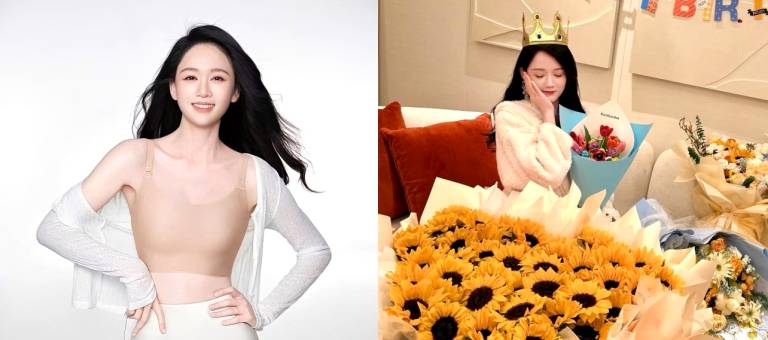 At 46, Chen Qiao En still maintains a slim figure thanks to her simple eating habits.